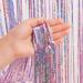 Pink Tinsel Curtain Party Backdrop - 2 Pack Glitter Foil Fringe Streamers for Princess Birthday, Bachelorette, Euphoria Theme Party Decor - Lilac Pink Party Decorations - Buy Online on GoSupps.com