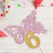 Tenhaisi Pink & Gold 3D Butterfly Flower Sign 6 Cake Topper - Happy 6th Birthday/Anniversary Party Decoration 3D Cake Topper- Girls 6th Birthday Party Supplies - Buy Online on GoSupps.com