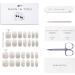 DANNI & TONI 28 Stickers Semi Cured Nail Wraps Soft Self-Adhesive Gel Nail Stickers(Starlight) Salon-Quality Manicure Stickers Set Star Nail Stickers-Shimmer Powder Print Gradient - Buy Online on GoSupps.com