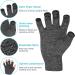 DISUPPO Arthritis Gloves - Pain Relief for Women and Men - Rheumatoid, RSI, Carpal Tunnel - Compression Fingerless Gloves - Gray L - Buy Online on GoSupps.com