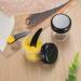 20 Pieces Empty Cream Cans - 40ml Transparent Plastic Containers for Cosmetics & Lip Balm with 3 Mini Black Spatulas | International Shipping - Buy Online on GoSupps.com