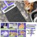 Sebtle Pet Hair Remover Roller Reusable Animal Hair Removal Brush for Dogs and Cats Lint Roller Remover Easy to Clean Pet Fur from Carpet Sofa Bedding Furniture and Rugs-Transparent lid Purple - Buy Online on GoSupps.com