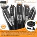 My Perfect Goatee 13-in-1 Men's Grooming Kit | LED Beard Trimmer with Travel Bag & Charging Stand | Waterproof Electric Trimmer for Nose & Body - Perfect Gift Set - Buy Online on GoSupps.com