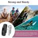 HSWAI 3-Pack Clips Replacement for Fitbit Inspire 2  Soft Comfortable Silicone Clip 360Protection Holder Accessory Compatible with Fibit Inspire 2 black/ black/ black - Buy Online on GoSupps.com
