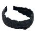 YETASI Black Knotted Headband for Women is Classy. Rattan Headband is a Cute Accessories for Women Straw Headbands for Women are Trendy Beach Headband