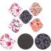 Heallily Ladies 5pcs Charcoal Menstruation Pads - Sanita Panty Liners for Regular to Heavy Flow | Eco-Friendly Cloth Pads - Buy Online on GoSupps.com