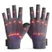 Hand Hero Arthritis Compression Gloves - Fingerless Hand Support & Pain Relief Gloves for Men and Women - Ideal for Rheumatoid Arthritis Osteoarthritis Typing and Knitting