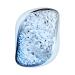 Tangle Teezer | The Compact Styler Detangling Hairbrush for Wet & Dry Hair | Perfect for Traveling & On the Go | Gem Rocks Off White