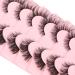 EYDEVRO D Curl Mink Cluster Lash Clusters for Natural Wispy Cat Eye Look - 56 Clusters C04 Fox Eye Pack - Buy Online on GoSupps.com