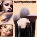 ZAMEL Professional Goat Hair Makeup Brushes Set - 15Pcs Ultra Soft Dense Face & Eye Brush Kit for Flawless Foundation Blush & Eyeshadow Application - Buy Online on GoSupps.com
