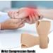 VOCOSTE Wrist Support Sleeves - Elastic Compression Brace for Men & Women Size S Beige | International Shipping Available - Buy Online on GoSupps.com
