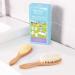 Yellodoor All-Natural Baby Hair Brush Set - 2 Wooden Brushes in Gift Box | Soft Goat Hair Bristles | Ideal Cradle Cap Brush - Buy Online on GoSupps.com