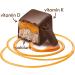 Mybite Calcium Chocolate Supplement - 45 Bites with Vitamin D and K - Buy Online on GoSupps.com