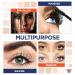 EZGOODZ Black Vegan Mascara - Waterproof Cruelty-Free Formula with Hemp Oil and Vitamin E for Longer Lashes - Buy Online on GoSupps.com