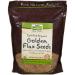 Now Foods Real Food Organic Golden Flax Seeds 32 oz (907 g)