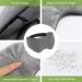 Sivio Weighted Eye Mask - Heatable & Freezable Eye Pillow for Faster Sleep - Grey - Buy Online on GoSupps.com