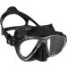 Cressi Scuba Diving Masks with Inclined Tear Drop Lenses for More Downward Visibility , Air and Eyes Evolution: Made in Italy Black/Black Big Eyes Evolution