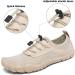 SAGUARO Unisex Adult Bathing Shoes - Breathable Thick Sole (Size 36-46 40 EU Khaki) | Perfect for Beach & Pool | International Shipping - Buy Online on GoSupps.com