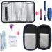 Insulin Cooler Travel Case with Temperature Display | Medication Cooling Bag & 3 Ice Packs | Black - Buy Online on GoSupps.com