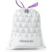 Brabantia Perfectfit Garbage Bags - Extra Strong Donor Pack (Code C - 10L/12L) | 40 White Bags with Train Tape - Buy Online on GoSupps.com