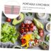 Alipis 1 Set Double Layer and Double Layer Lunchbox School Picnic Container Child Crisper Refrigerator 3WK736MJA6VGSS35GT16QB9P Pink 15.5X8.5CM - Buy Online on GoSupps.com
