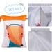 Seaur Naspasche Kita Large Dry Wet Bag - Waterproof Washable Reusable Baby Diaper Organizer for Travel Sports & Pool | 30x40cm - Buy Online on GoSupps.com