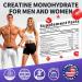 Buy Sugar-Free Creatine Monohydrate Gummies - 5g Per Serving for Muscle Strength & Endurance - 120 Count Mixed Berry - Ideal for Men & Women - Buy Online on GoSupps.com