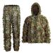 Ghillie Suit, Kids Adult 3D Leafy Camouflage Clothing, Ghillie Suit for Men, Camo Suit for Turkey Hunting, Hunting Suit for Outdoor Game and Halloween L (5.9-6.2FT)