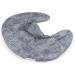 Shop Neck Horns with Stand-Up Collar | Grape Bundle Pillow & Nude Heat Cushion | Comfortable Neck Warmer in Used Look Gray-Blue - Buy Online on GoSupps.com