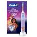 Oral-B Pro Kids Princess Electric toothbrush for children from 3 years including sensitive+ mode for dental care extra soft bristles 1 plug-in brush 4 stickers purple/blue 1 piece (1 Pack) Princess