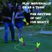 Island Genius Glow in The Dark Lawn Darts Game - Fun Outdoor Yard Game for Kids, Teens, and Adults | Perfect for Backyard, Beach, and Tailgate Parties - Buy Online on GoSupps.com