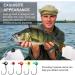 60pc Double Eye Crappie Jig Heads 1/32oz - Durable Fishing Hooks for Bass, Trout - Freshwater & Saltwater Lures - Buy Online on GoSupps.com