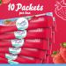 Crystal Light Sugar-Free Wild Strawberry On-The-Go Powdered Drink Mix 120 Count - Pack of 12 | Sugar-Free Wild Strawberry Flavor - Convenient Travel Packets - Buy Online on GoSupps.com