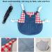 Adjustable Soft Rabbit Dishes & Leash Set | Ideal for Small Pets - Rabbits Cats Guinea Pigs (M Pink) - Buy Online on GoSupps.com