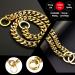 Fully Welded 18K Gold Dog Collar Heavy Duty Choke Cuban Dog Chain for Large Dogs Strong Stainless Steel Links Slip Chain Training Collar (24inch(Fit 20 -22 Dog s Neck) Wide:15mm-18K Gold Plated) 24inch(Fit 20 -22 Dog s Neck) Wide:15mm-18k Gold Plated - Buy Online on GoSupps.com