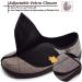 FZYUAN Wide Width Diabetic Slippers for Men Size 12 - Adjustable Closures, Memory Foam, Orthopedic Shoes for Elderly with Arthritis and Edema - Brown - Buy Online on GoSupps.com