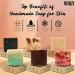 MasterMedi All Natural Soap Bar with Charcoal, Tea Tree, Jasmine, Geranium, Coffee, Vanilla, Lavender, Chamomile, Sweet Musk, Papaya, Turmeric - Handmade Organic Soap for Softer & Smoother Skin - Buy Online on GoSupps.com