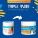Triple Paste Diaper Rash Cream 16 oz - Hypoallergenic Medicated Ointment for Babies - 1lb Pack - Fast Relief - Buy Online on GoSupps.com