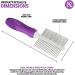 Double-Sided Pet Brush for Grooming Dogs, Cats & More - Detangling Pins & Smoothing Bristles - 1 Count - Buy Online on GoSupps.com