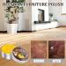Wood Wax Wood Seasoning Beeswax Polish for Furniture Furniture Solid Wax Polish Beeswax Nourishes Furniture Antiques with Sponge/v - Buy Online on GoSupps.com