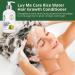 Luv Me Care Rice Water Hair Growth Conditioner 10 Fl Oz with Biotin | Rice Water for Hair Growth, Strength, Volume & Shine | Deep Conditioning for Dry, Frizzy, or Curly Strands - Buy Online on GoSupps.com