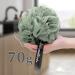 Myhomebody Large 70g Luffashwamm Body Scrubber - Gentle Peeling Bath Sponge with Activated Carbon | 3 Pack - 2 Graphite Gray + 1 Sage Green - Perfect for Body Cleaning and Shower - Buy Online on GoSupps.com