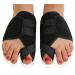 Dr. Frederick s Original Nighttime Bunion Splints - 2pc - Velcro Bunion Corrector for Women & Men - Adjustable Big Toe Straightener - Night Bunion Splint - Double Stitched Orthopedic Foot Brace