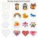 Dedoot Perler Bead Pegboards Set - 18 Pieces 5mm Clear Plastic Design Boards for Kids DIY Craft - Includes 10 Boards, 6 Ironing Paper, and 2 Beads Tweezers - Buy Online on GoSupps.com