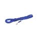 IDC Color & Gray rubberized leash 14 mm x 10 m with loop blue-grey Blue-grey 14 mm x 10 m (with loop)