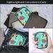 Serfeymi Travel Pill Organizer with Removable Weekly Pill Box - Green 01 - Buy Online on GoSupps.com