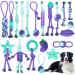 Tavada dog toys dog toys set 20 pieces of dog toys set for small dogs/medium -sized puppy toys for dog care made of natural cotton