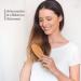 Eco-Friendly Bamboo Hairbrush with Wild Boar Bristles | Detangler for Long Hair & Curls | Scalp Massage Brush for Women Men & Children - Buy Online on GoSupps.com