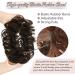 RUWISS Informantable 100% Real Hair Scrunchies for Women - Dark Brown & Cocoa Blonde - Perfect for Buns - 1 Piece - Buy Online on GoSupps.com