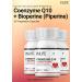 Buy INLIFE Coenzyme Q10 200mg with Bioperine - 60 Vegetarian Capsules | Enhance Energy & Antioxidant Support - International Shipping Available - Buy Online on GoSupps.com